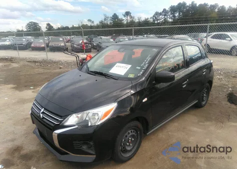 2024 Mitsubishi Mirage Es/Le z USA, uszkodzony, nr VIN ML32AUHJ3RH019525